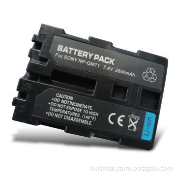 Digital Camera Battery with Rated Capacity of 7.4V/2,800mAh, One-year Warranty